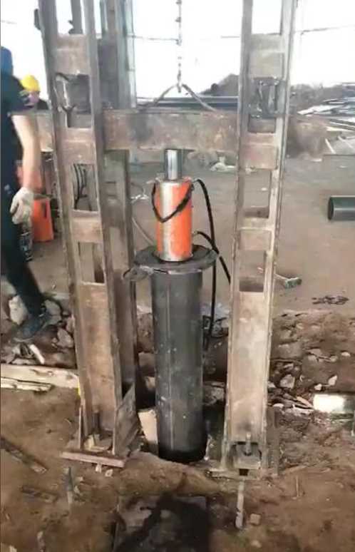 邯郸临漳县钢管桩加固